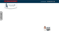 Desktop Screenshot of leaderlawaz.com